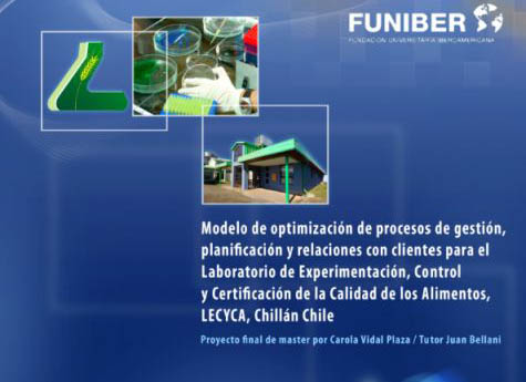 Dissertação: Otimizando a gestão de um laboratório de alimentos no Chile