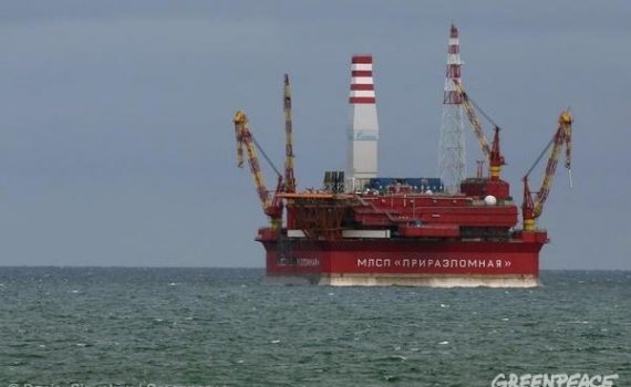 Greenpeace pede a liberação de ativistas ao governo russo