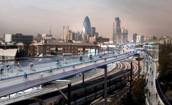 Projeto de Norman Foster oferece alternativa para o ciclismo urbano