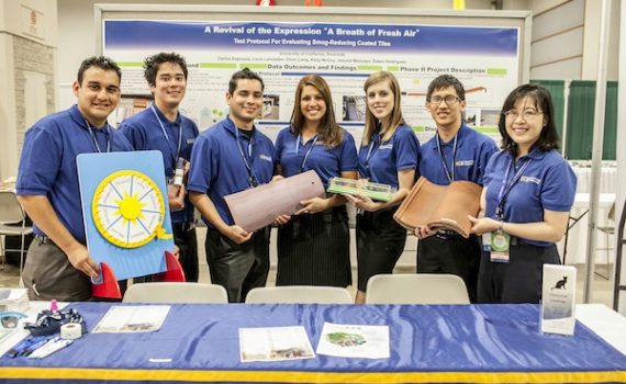 Estudantes desenvolvem cobertura que ajudaria a combater a contaminação