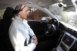 Um carro controlado pela mente