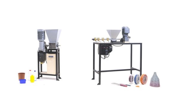 Tutoriais gratuitos para fabricar máquinas para reciclar plásticos