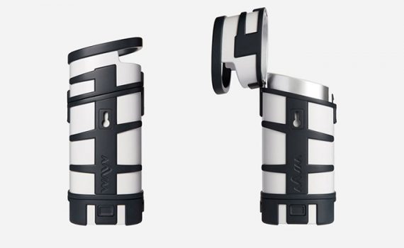 Um micro-ondas do tamanho de uma garrafa térmica