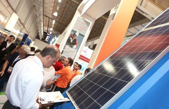 Feiras de energia solar e eólica no Brasil