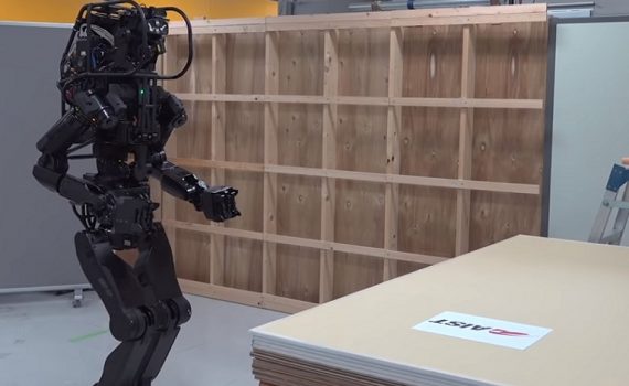 Desenvolvido um robô capaz de realizar trabalhos de construção