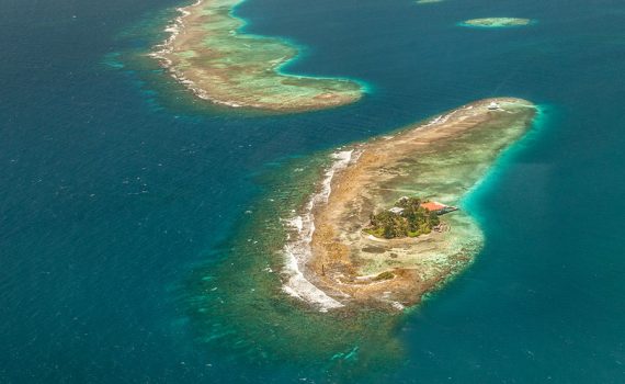 O mar avança sobre Honduras