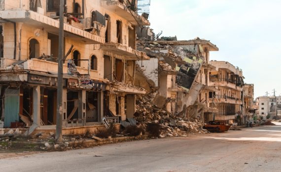 Reconstrução de cidades usando IA