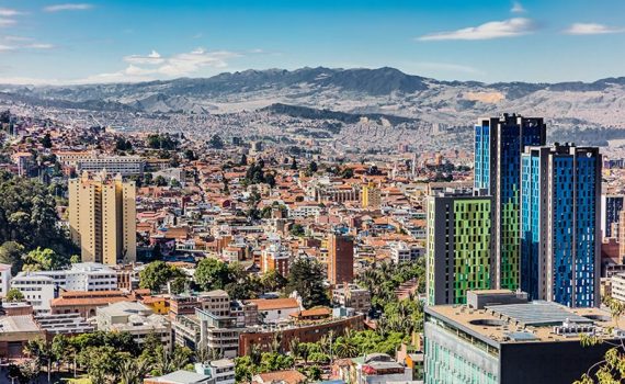 Bogotá, cidade colombiana em desenvolvimento