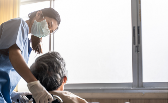 Características comuns de idosos hospitalizados por coronavírus