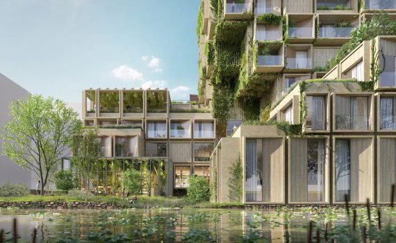 Projeto de moradia integra espaços para humanos e espécies naturais