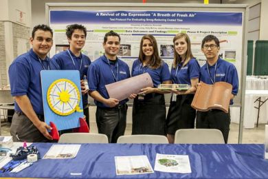 Estudiantes desarrollan cobertura que ayudaría a combatir la contaminación