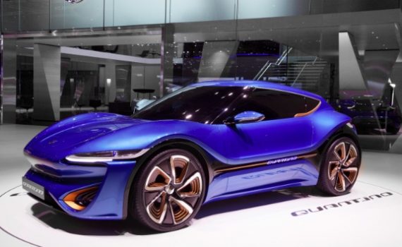 Quantino: el auto popular que utiliza agua de mar como combustible.