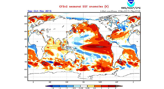 El Niño podría extenderse hasta fin de año