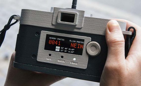 La cámara que controla donde podemos hacer fotos