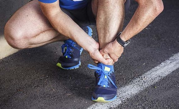 Hidroterapia para tratar esguince del tobillo