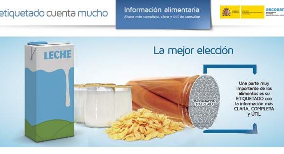 Norma de etiquetado con información nutricional entra en vigor