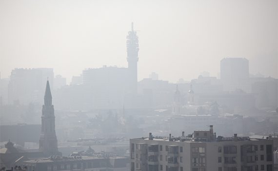 Consiguen reducir la contaminación de los camiones en Santiago de Chile