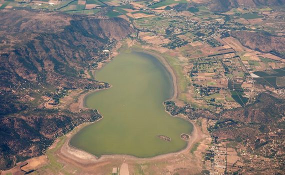 Laguna en Chile se seca completamente