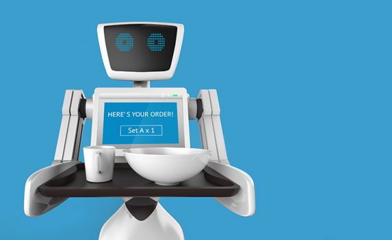 Robots camareros, un servicio para personas en cuarentena en China