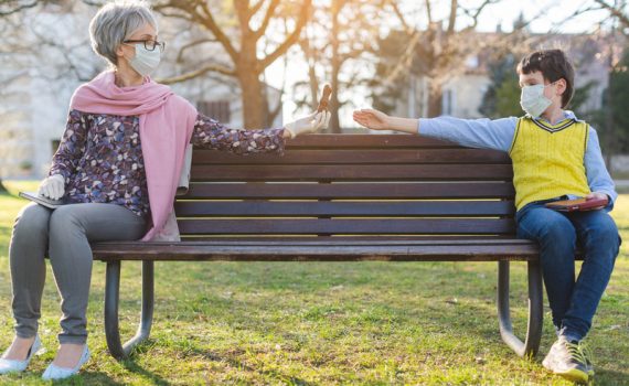 El cuidado a los nietos en la pandemia