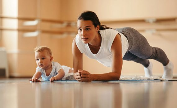 Los beneficios del ejercicio posparto