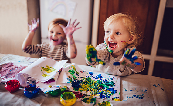 Fomentar la creatividad ayuda a los niños a de enfrentar situaciones complejas